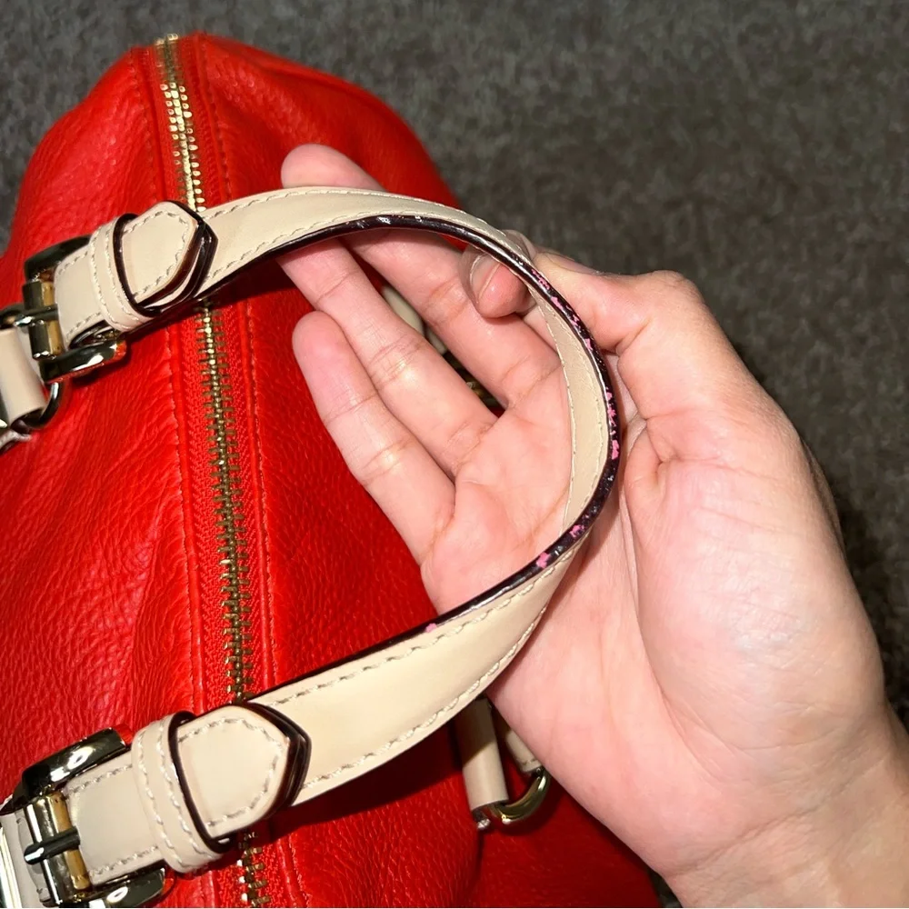 Michael Kors Grayson Leather Satchel Bag